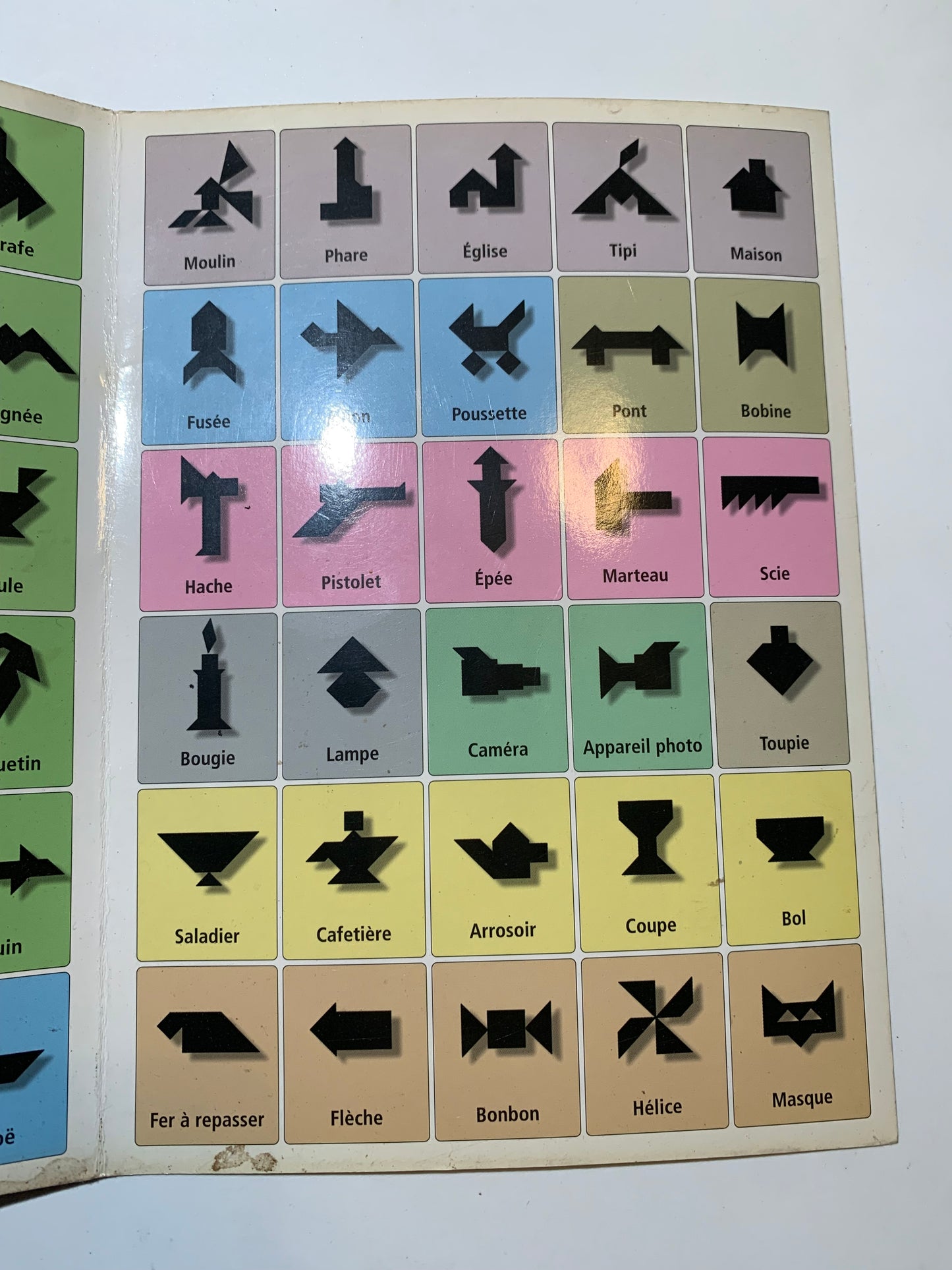 Jeux d'éveil : Mon jeux de tangrams | pour 4 ans et + (Jeux d'occasion)