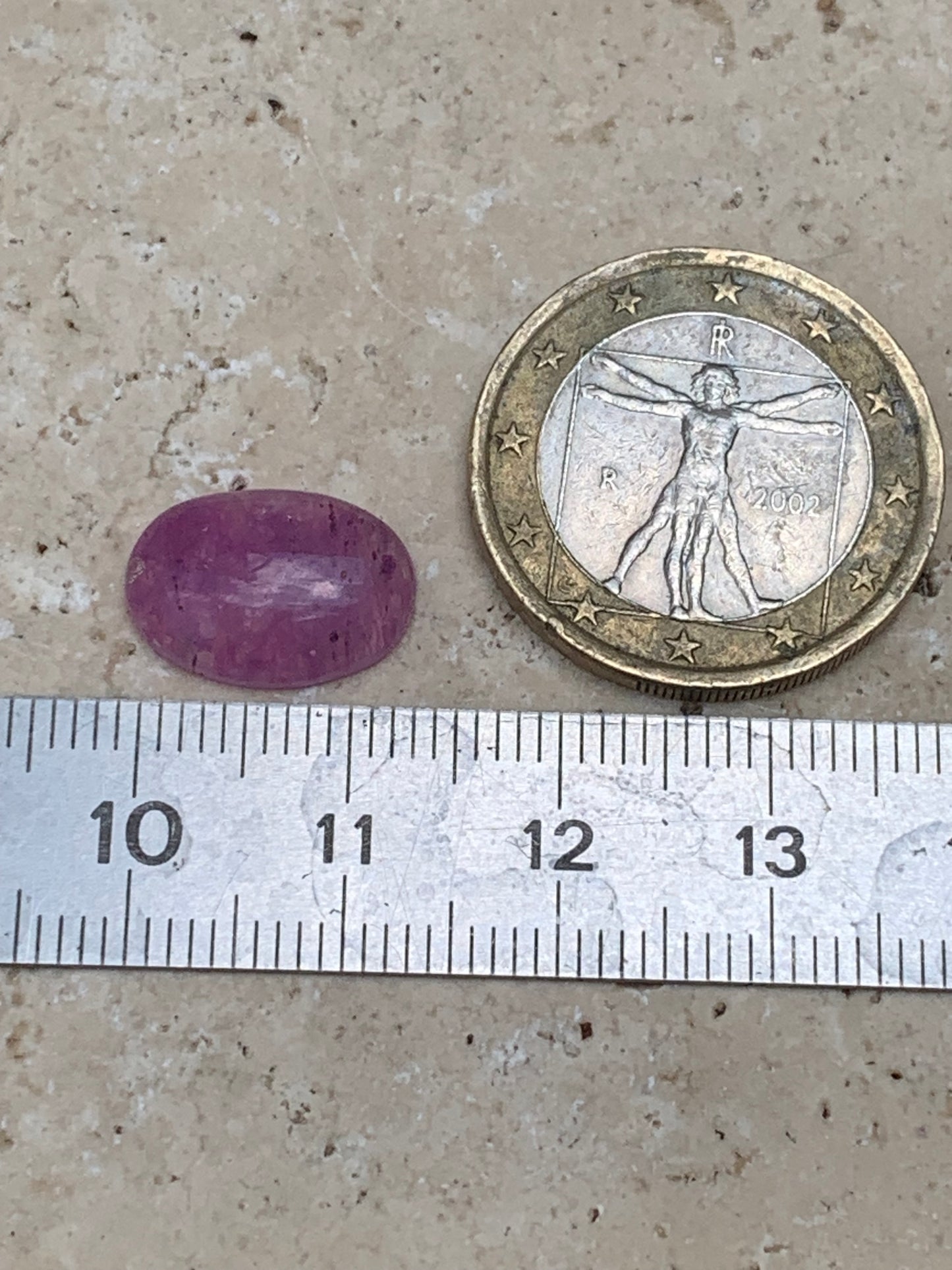Améthyste, cabochon de 10mm x 5 x 4 - 1,5 carats Parfait en bijouterie, collection ,exposition...