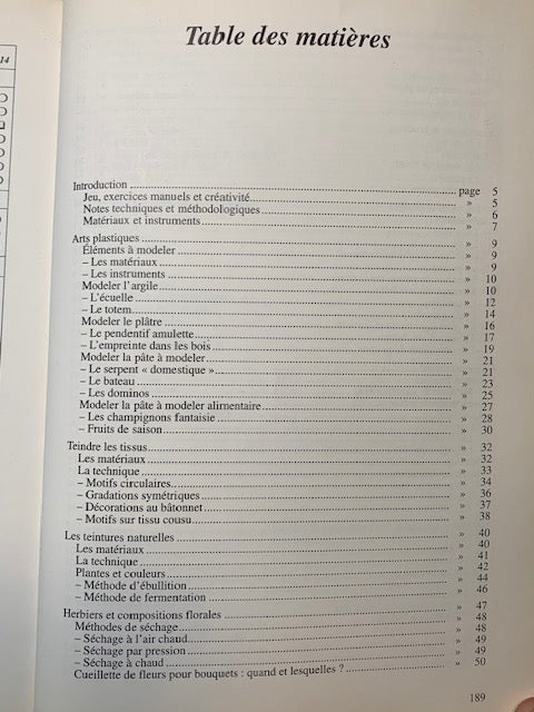 Livre : Activités manuelles pour développer la créativité d’Attilio Mina et Martino Lironi | Chez les Editions de Vecchi