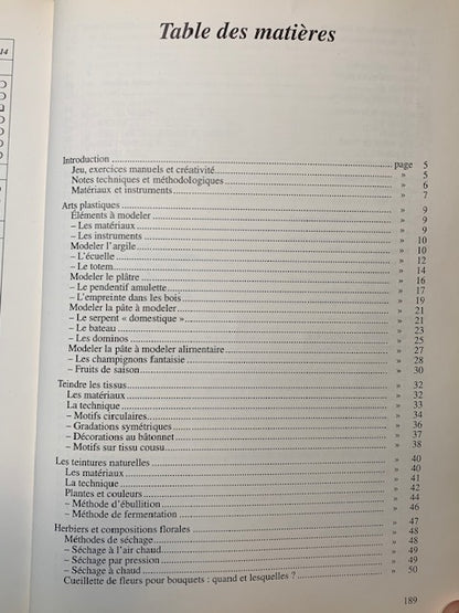 Livre : Activités manuelles pour développer la créativité d’Attilio Mina et Martino Lironi | Chez les Editions de Vecchi