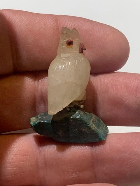 Sélection de jolies petites statuettes d'oiseaux en pierres 🦢 Au choix : cygne -perroquet - canard... fait main, très belles finitions !