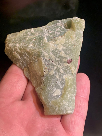 Jadéite - Spécimen brut sciée - 9 x 7 x 4 cm - 185,7 gr.