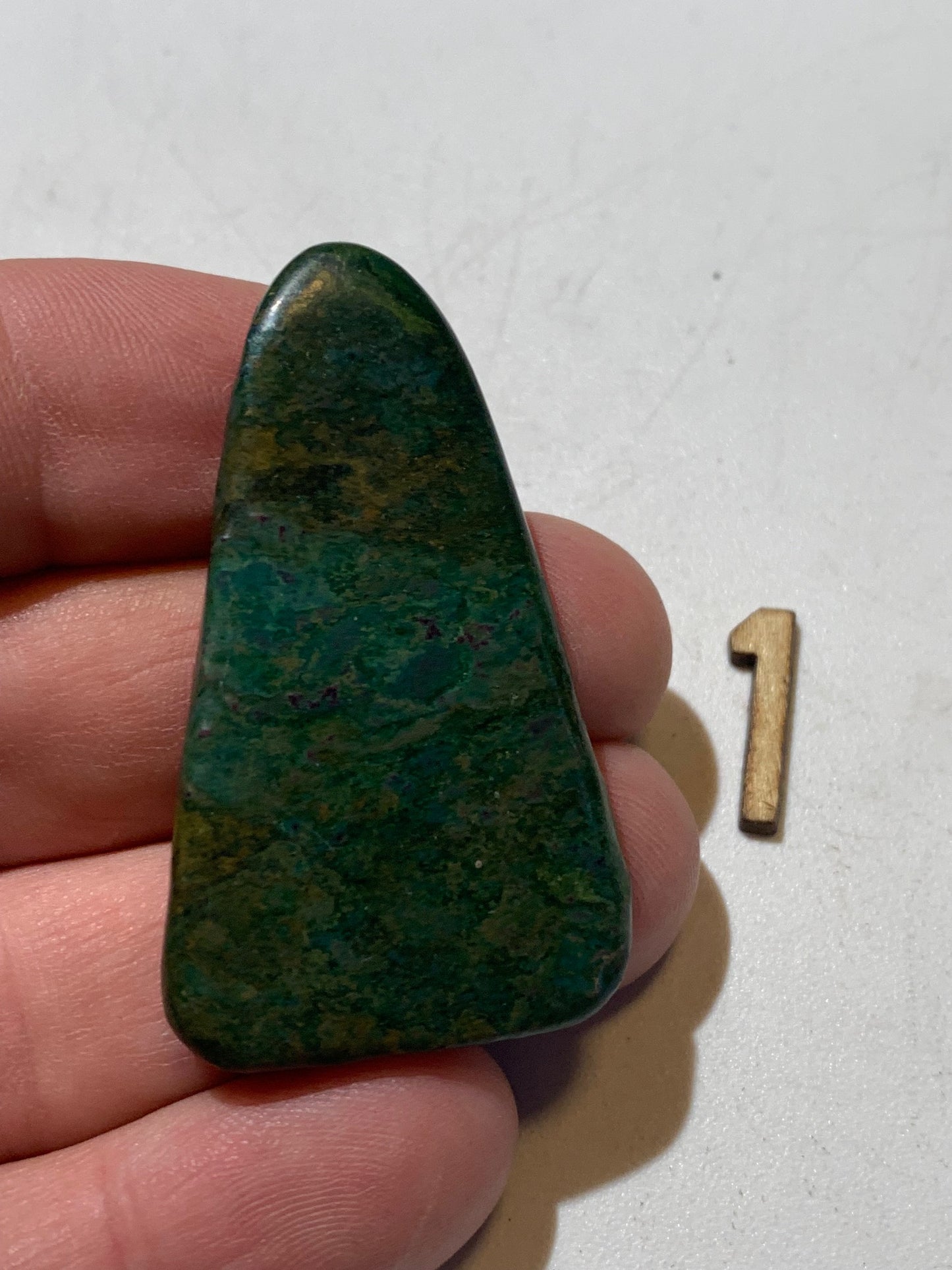 Jadeite - 3 pebbles of your choice, sold individually or in sets - 40 x 30 x 6 mm on average