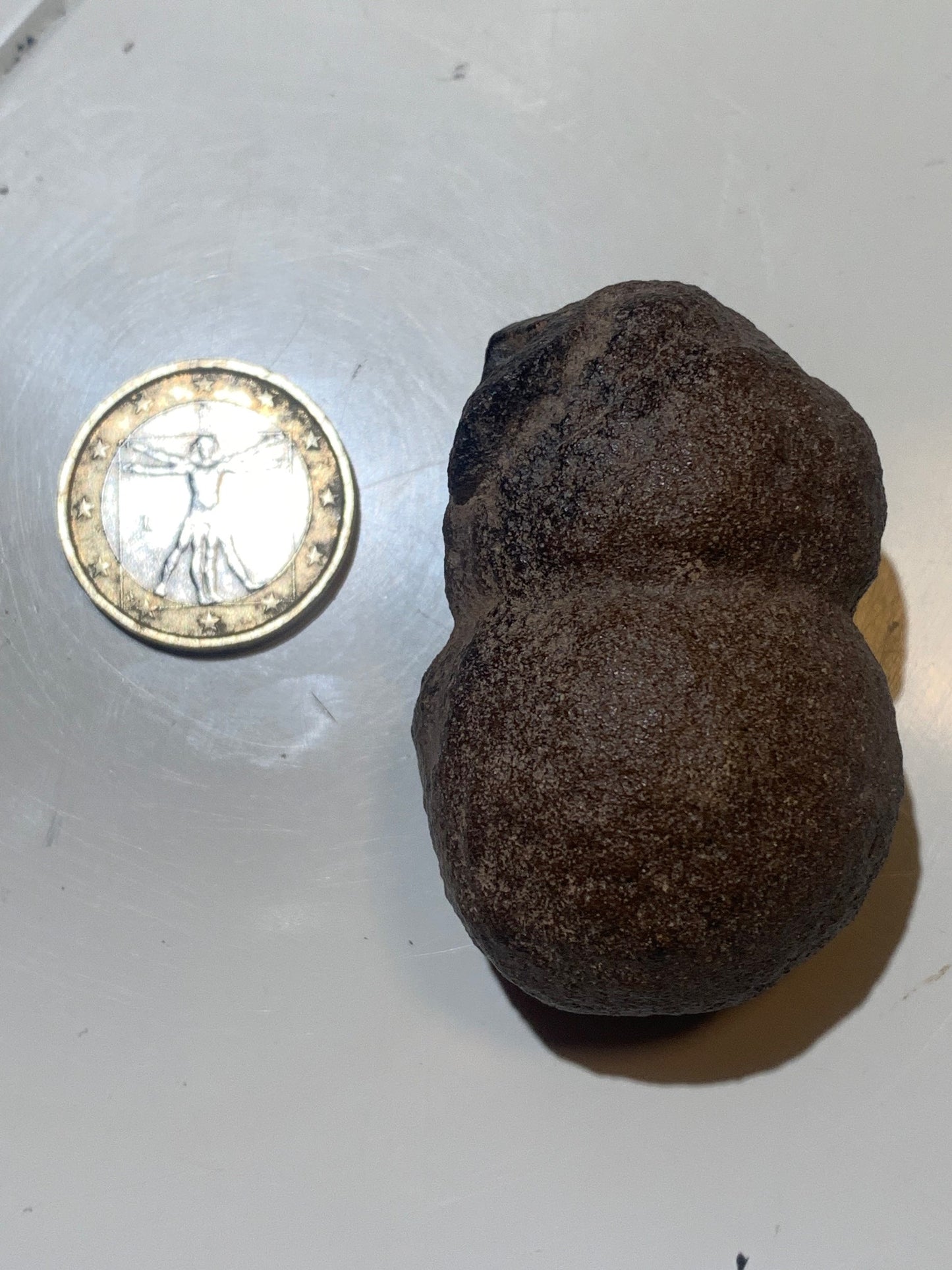 Moqui Balls/ Pierres des Chamans - Pièce naturelle jumelée 65,7 grammes - 50 x 34 x 30 mm