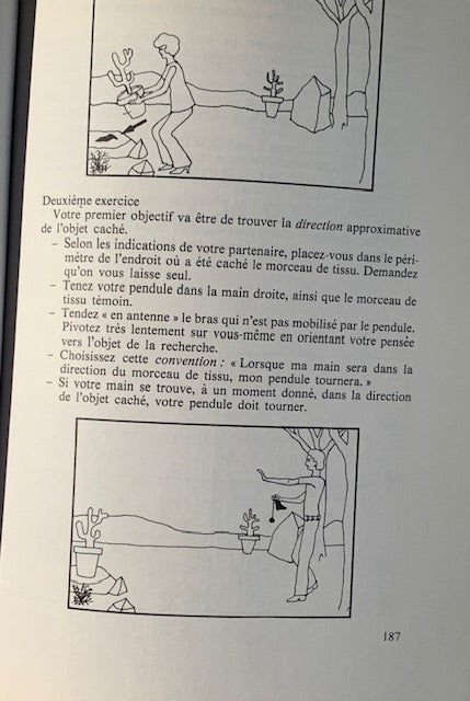 Livre relié : La radiésthésie ou Les Pouvoirs du Pendule | Chez les Editions TCHOU