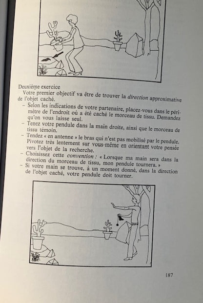 Livre relié : La radiésthésie ou Les Pouvoirs du Pendule | Chez les Editions TCHOU