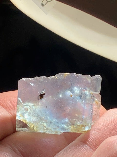 Fluorite bleue de France - 32 mm x 20 x 19 / 21,1 grammes