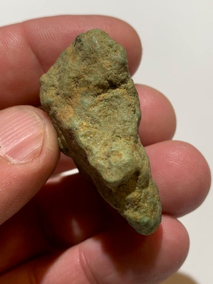 Turquoise verte du Mexique, pépite naturelle de 45 x 32 x 20 - 20,7 gr.