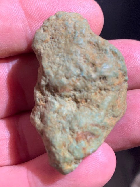 Turquoise verte du Mexique, pépite naturelle de 45 x 32 x 20 - 20,7 gr.