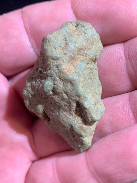 Turquoise verte du Mexique, pépite naturelle de 45 x 32 x 20 - 20,7 gr.