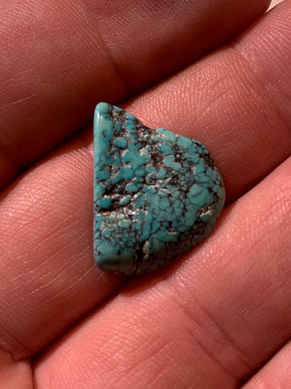 Turquoise Tibétaine, en lot ou à l'unité - Petites pépites naturelles de 25 mm x 18 x 5 - 2 grammes en moyenne