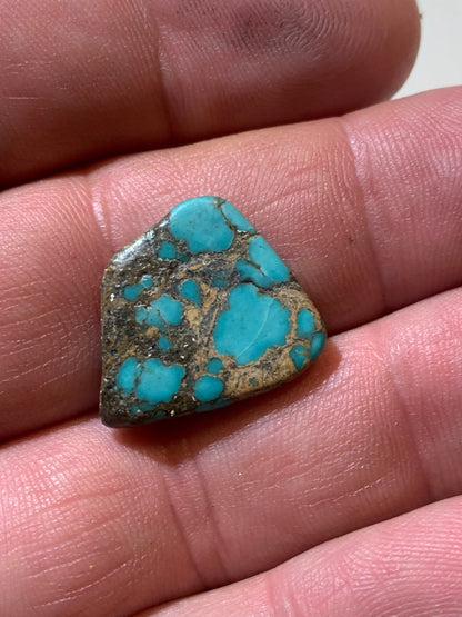 Turquoise Tibétaine, en lot ou à l'unité - Petites pépites naturelles de 25 mm x 18 x 5 - 2 grammes en moyenne