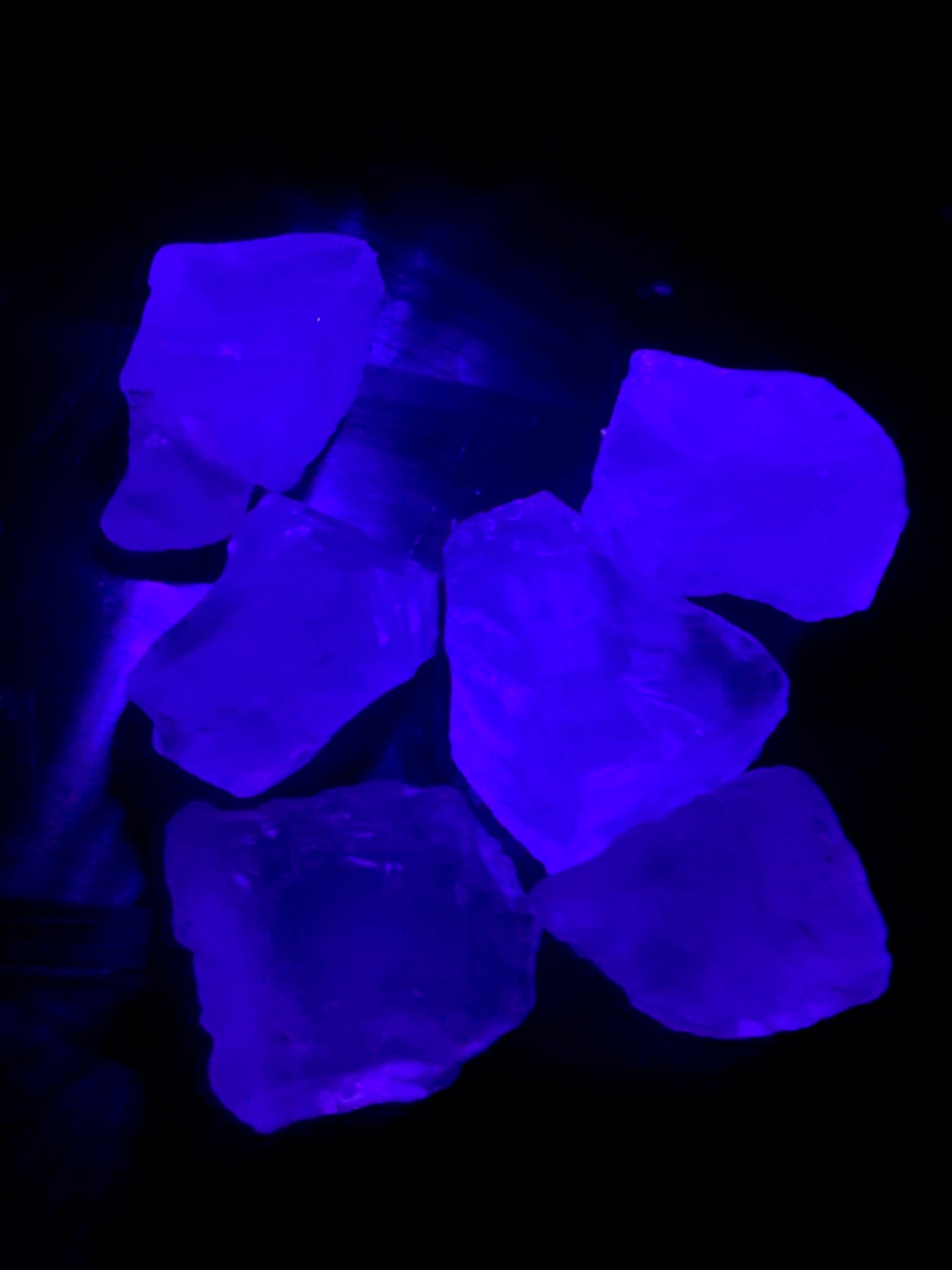 Pierre de lune blanche (adulaire) - Morceaux bruts à l'unité - 20 x 15 x 15 gr. environ