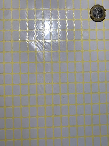 Étiquettes adhésives de petits formats, 9 x 13 mm - Parfait pour marquer les minéraux et bijoux