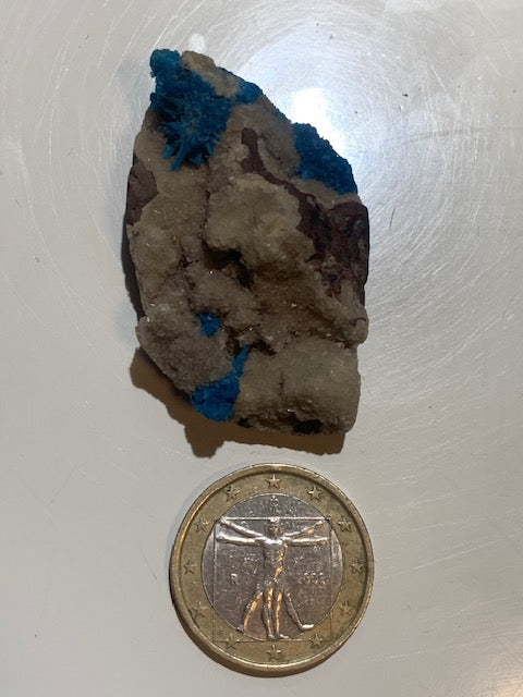 Cavansite, spécimen brut - 48 x 31 x 16 mm - 18,6 gr.