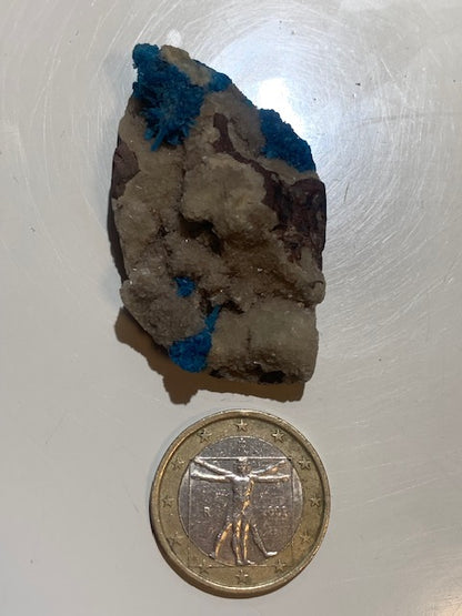 Cavansite, spécimen brut - 48 x 31 x 16 mm - 18,6 gr.
