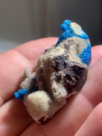 Cavansite, spécimen brut - 48 x 31 x 16 mm - 18,6 gr.