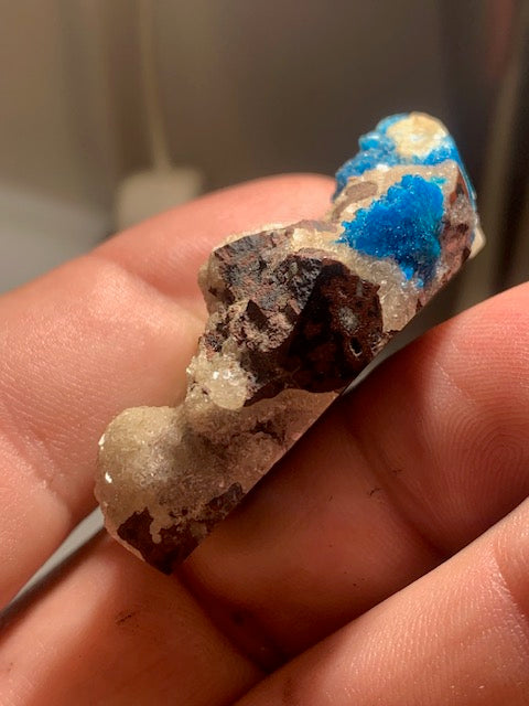 Cavansite, spécimen brut - 48 x 31 x 16 mm - 18,6 gr.