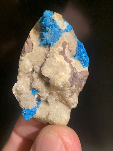 Cavansite, spécimen brut - 48 x 31 x 16 mm - 18,6 gr.
