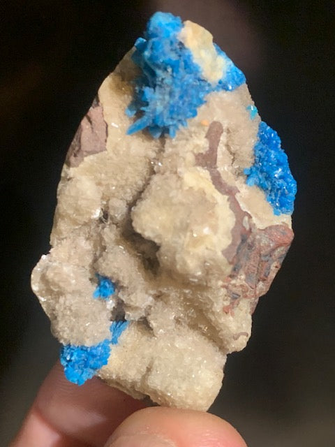 Cavansite, spécimen brut - 48 x 31 x 16 mm - 18,6 gr.