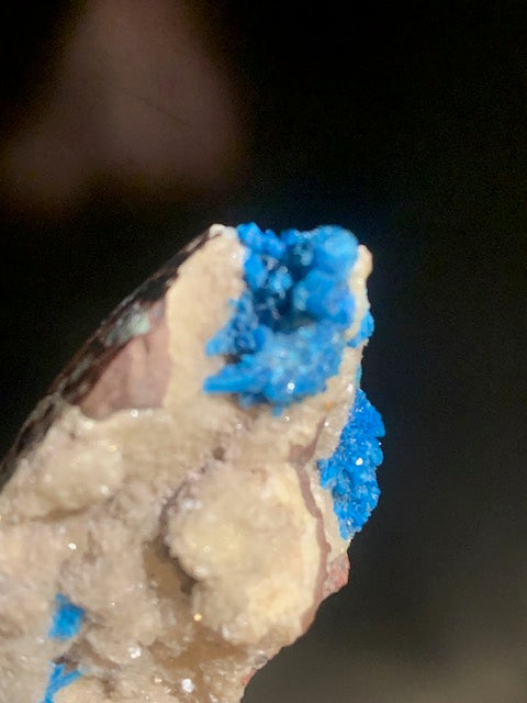 Cavansite, spécimen brut - 48 x 31 x 16 mm - 18,6 gr.