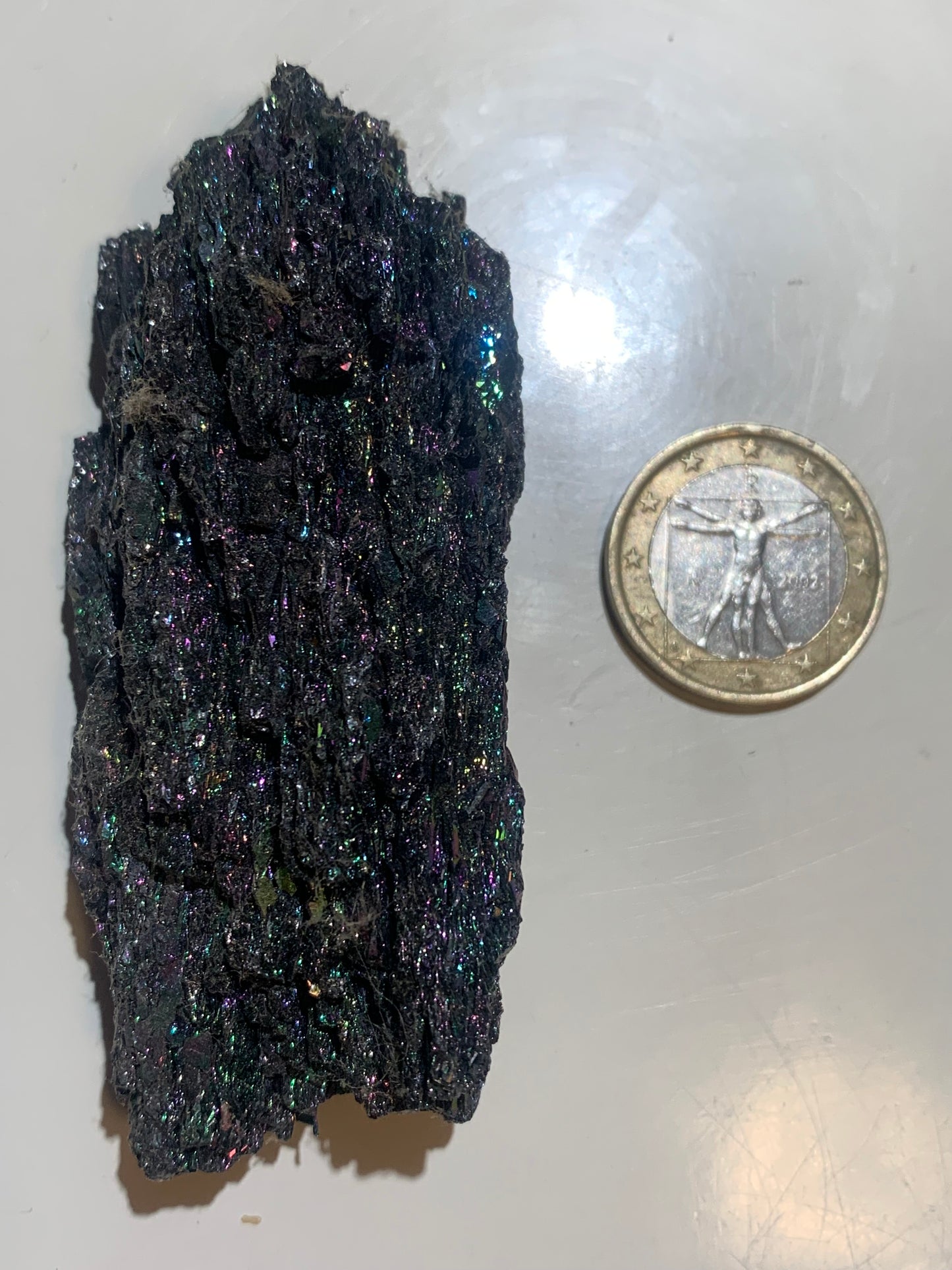 Silicium – Spécimen brut et naturel, des reflets métalliques superbes - 82 x 35 x 23 mm - 55,8 gr. - 📽️ Vidéo disponible