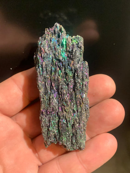 Silicium – Spécimen brut et naturel, des reflets métalliques superbes - 82 x 35 x 23 mm - 55,8 gr. - 📽️ Vidéo disponible