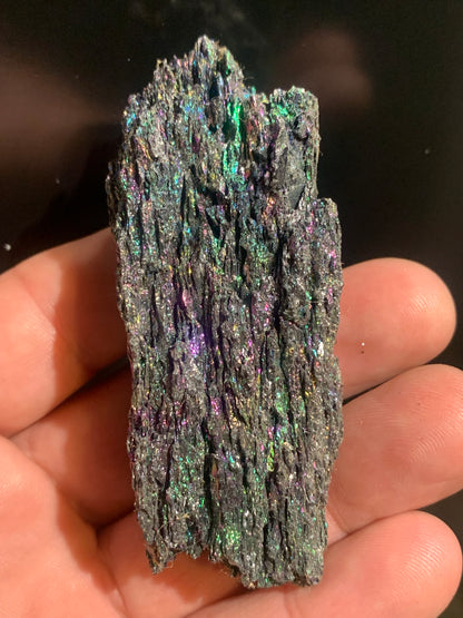 Silicium – Spécimen brut et naturel, des reflets métalliques superbes - 82 x 35 x 23 mm - 55,8 gr. - 📽️ Vidéo disponible