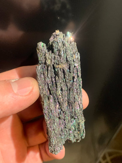 Silicium – Spécimen brut et naturel, des reflets métalliques superbes - 82 x 35 x 23 mm - 55,8 gr. - 📽️ Vidéo disponible