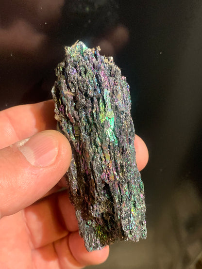 Silicium – Spécimen brut et naturel, des reflets métalliques superbes - 82 x 35 x 23 mm - 55,8 gr. - 📽️ Vidéo disponible