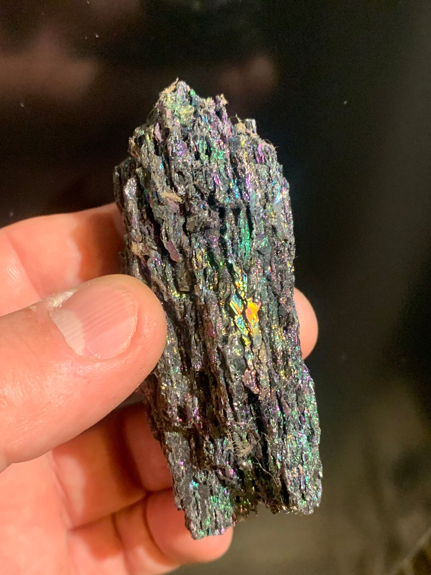 Silicium – Spécimen brut et naturel, des reflets métalliques superbes - 82 x 35 x 23 mm - 55,8 gr. - 📽️ Vidéo disponible