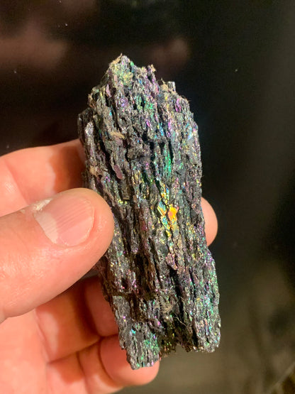 Silicium – Spécimen brut et naturel, des reflets métalliques superbes - 82 x 35 x 23 mm - 55,8 gr. - 📽️ Vidéo disponible