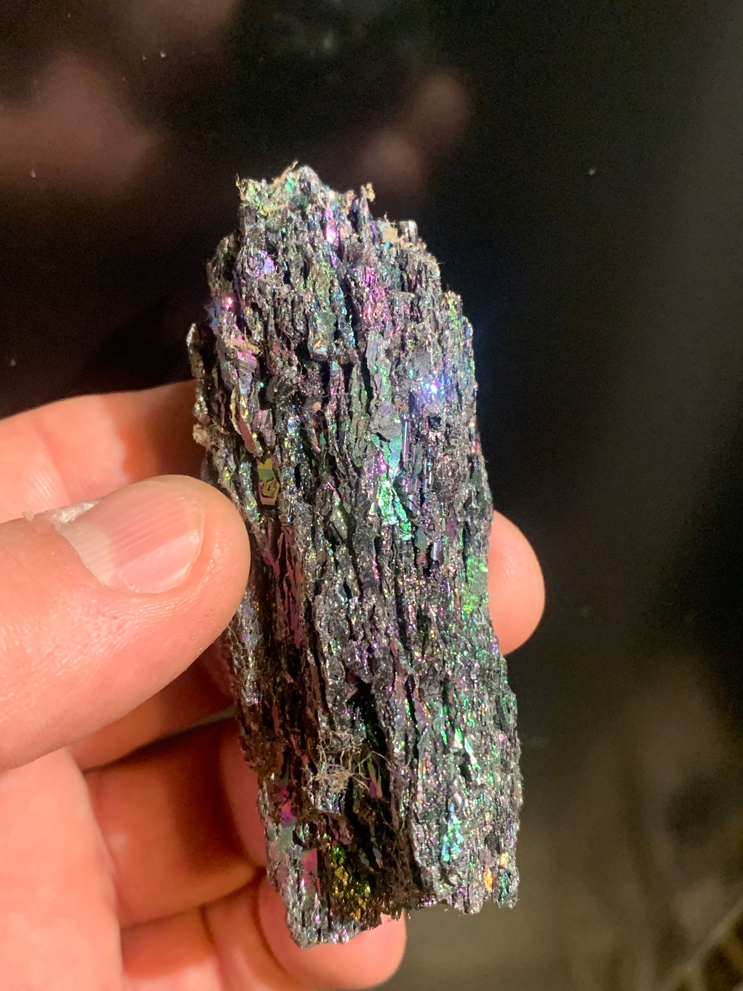 Silicium – Spécimen brut et naturel, des reflets métalliques superbes - 82 x 35 x 23 mm - 55,8 gr. - 📽️ Vidéo disponible