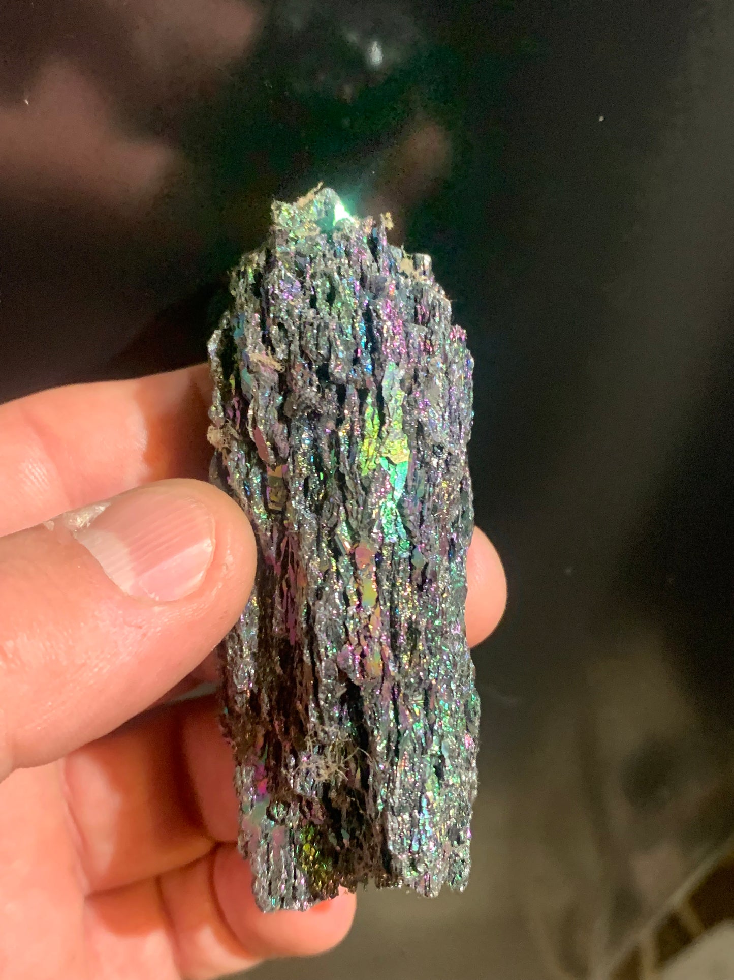 Silicium – Spécimen brut et naturel, des reflets métalliques superbes - 82 x 35 x 23 mm - 55,8 gr. - 📽️ Vidéo disponible