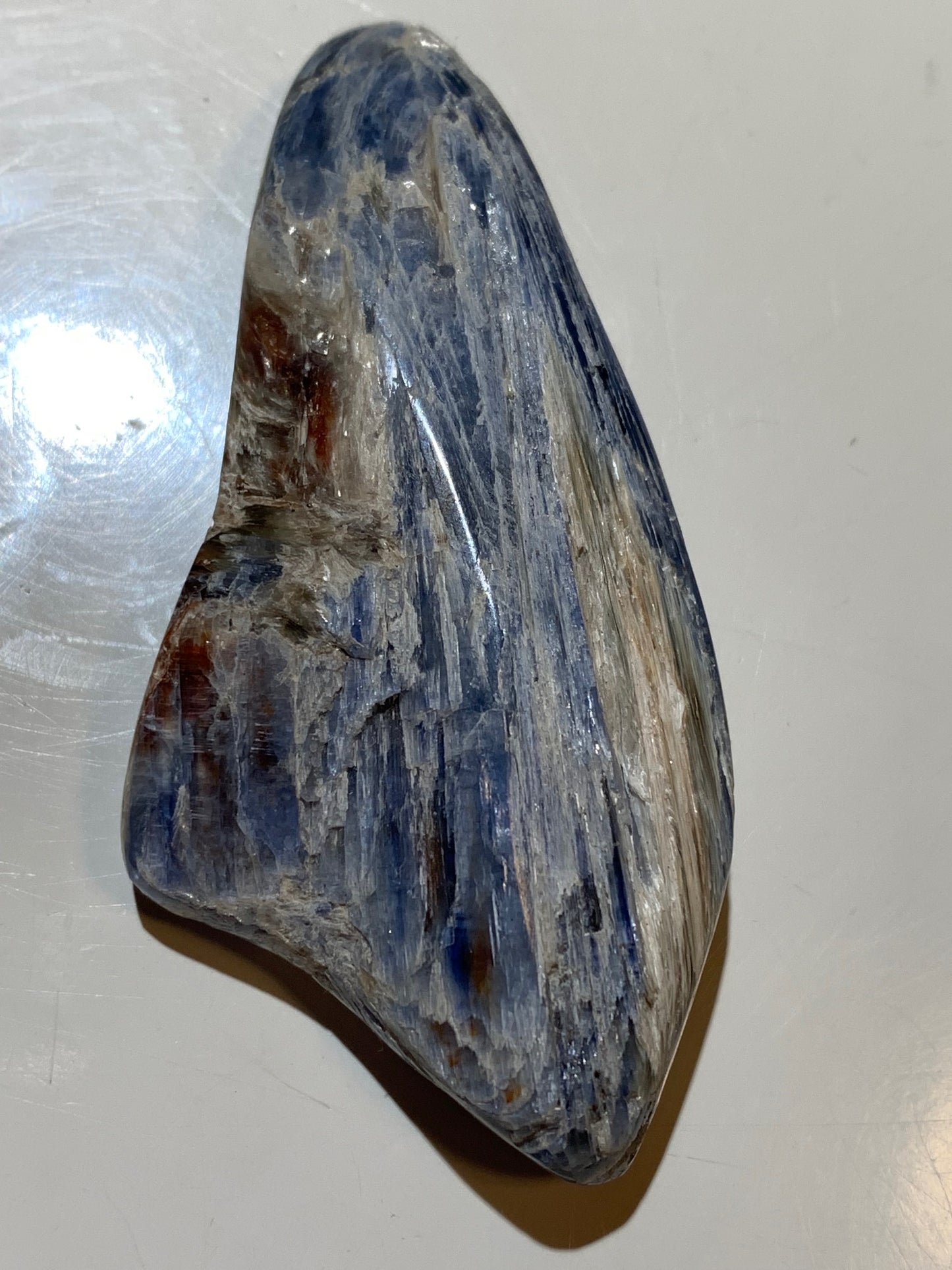 Cyanite disthène, spécimen naturel - 68 x 33 x 15 mm - 47,8 gr.