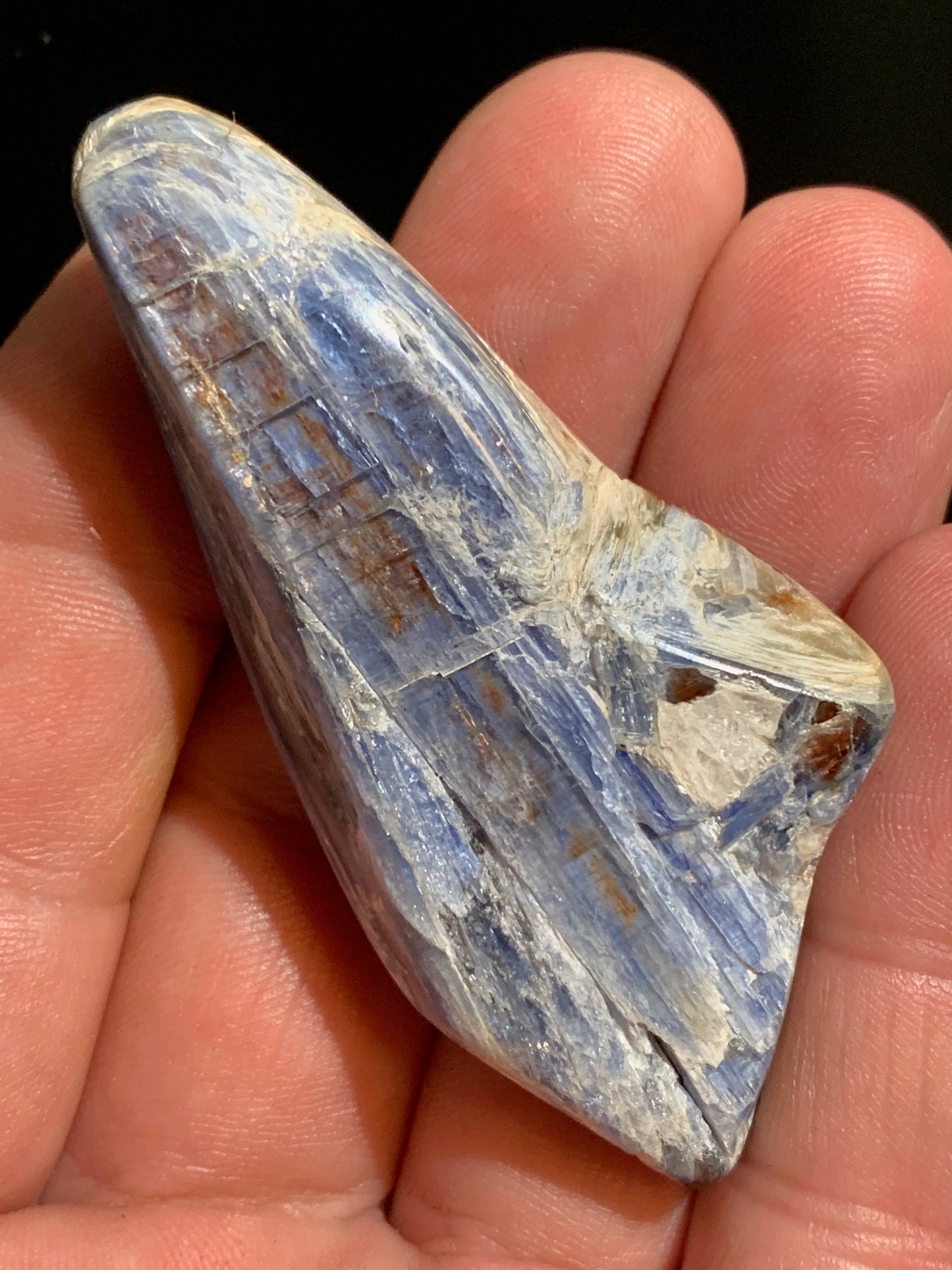 Cyanite disthène, spécimen naturel - 68 x 33 x 15 mm - 47,8 gr.