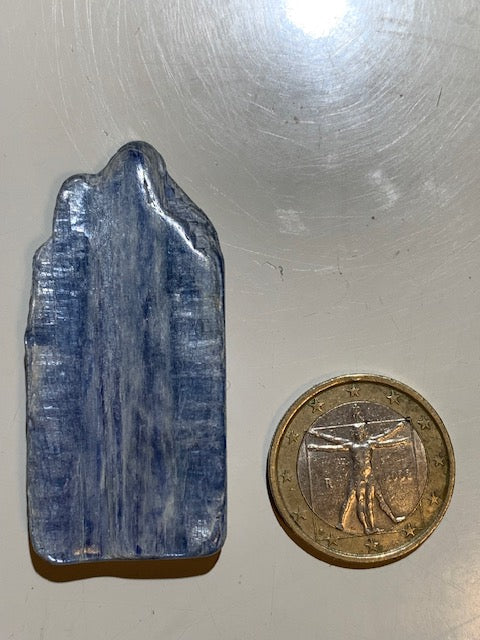 Cyanite disthène, spécimen naturel - 52 x 24 x 7  mm - 20,5 gr.