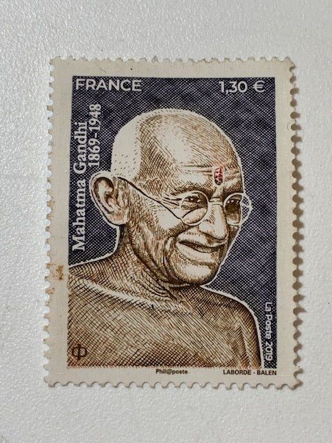 Timbre de 2019 du MAHATMA GANDHI (1869-1948) – 30 x 41 mm