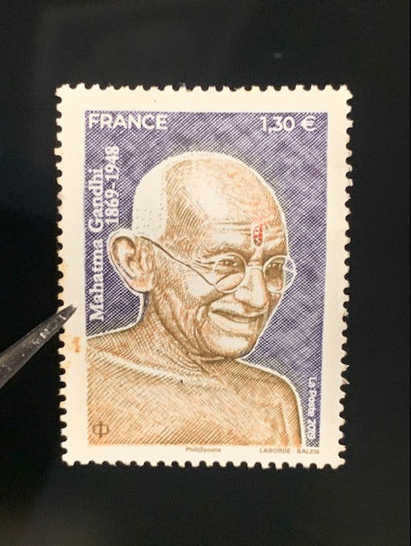 Timbre de 2019 du MAHATMA GANDHI (1869-1948) – 30 x 41 mm