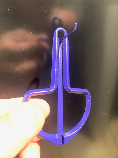 Jaw harp from Austria, 4 sizes: 6.3 to 10.5 cm - 3 colors to choose from. Very durable model - Easy to play!