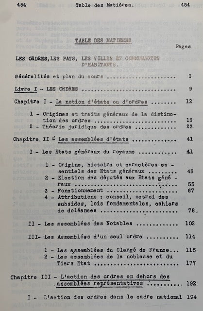 Livre relié : Les ordres, les pays, les villes et communautés d’habitants - 📖 Auteur : François Olivier-Martin