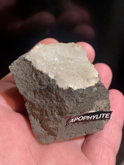 Apophyllite – spécimen brut et naturel - Collection ancienne - 62 x 60 x 54 cm - 153,2 gr.