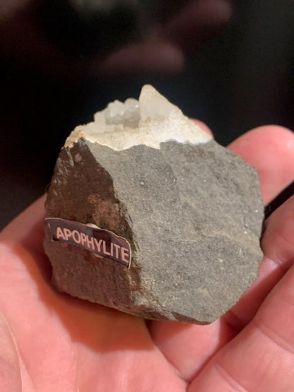 Apophyllite – spécimen brut et naturel - Collection ancienne - 62 x 60 x 54 cm - 153,2 gr.
