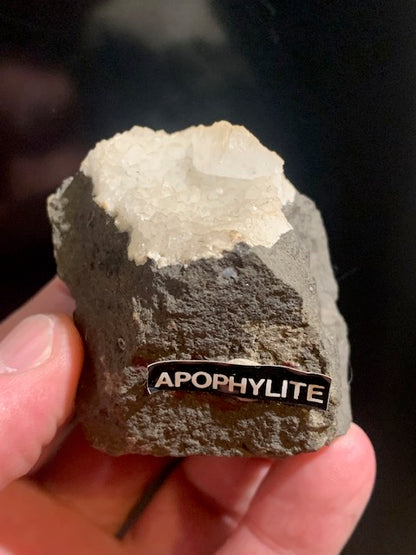 Apophyllite – spécimen brut et naturel - Collection ancienne - 62 x 60 x 54 cm - 153,2 gr.