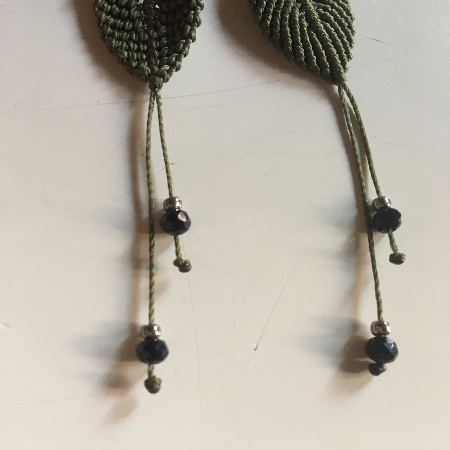 🧵 Boucles d’oreilles tissées à la main avec perle en pierre semi-précieuse – Choisissez votre perle et recevez une création sur mesure ! Fait par Créatipik (Fr°)