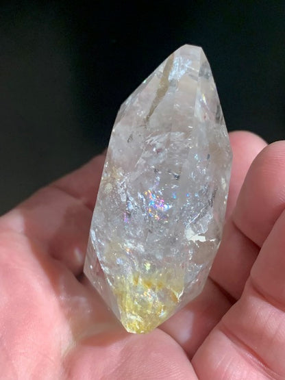 Sceau de Salomon en Cristal de Roche (Quartz) - 68 x 58 x 27 mm/ 145 gr. - Qualité AA
