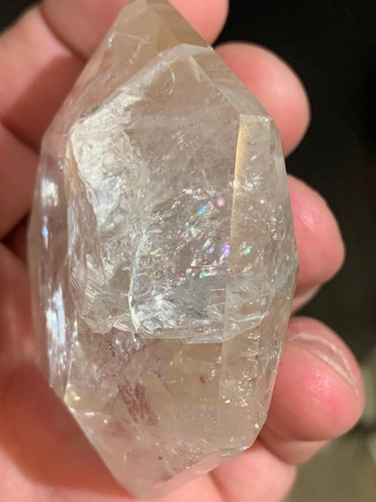 Sceau de Salomon en Cristal de Roche (Quartz) - 68 x 58 x 27 mm/ 145 gr. - Qualité AA