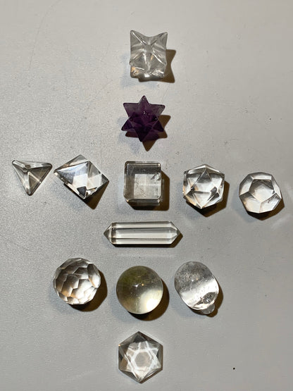 UNIQUE KIT! 12 geometric shapes in 1 set - 1.8 to 20 mm - AA to AAA quality