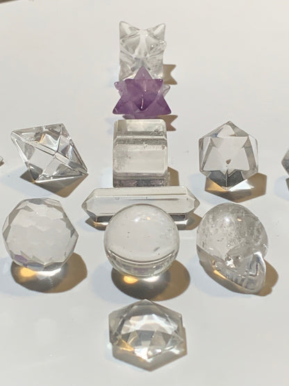 UNIQUE KIT! 12 geometric shapes in 1 set - 1.8 to 20 mm - AA to AAA quality