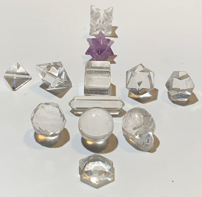 UNIQUE KIT! 12 geometric shapes in 1 set - 1.8 to 20 mm - AA to AAA quality